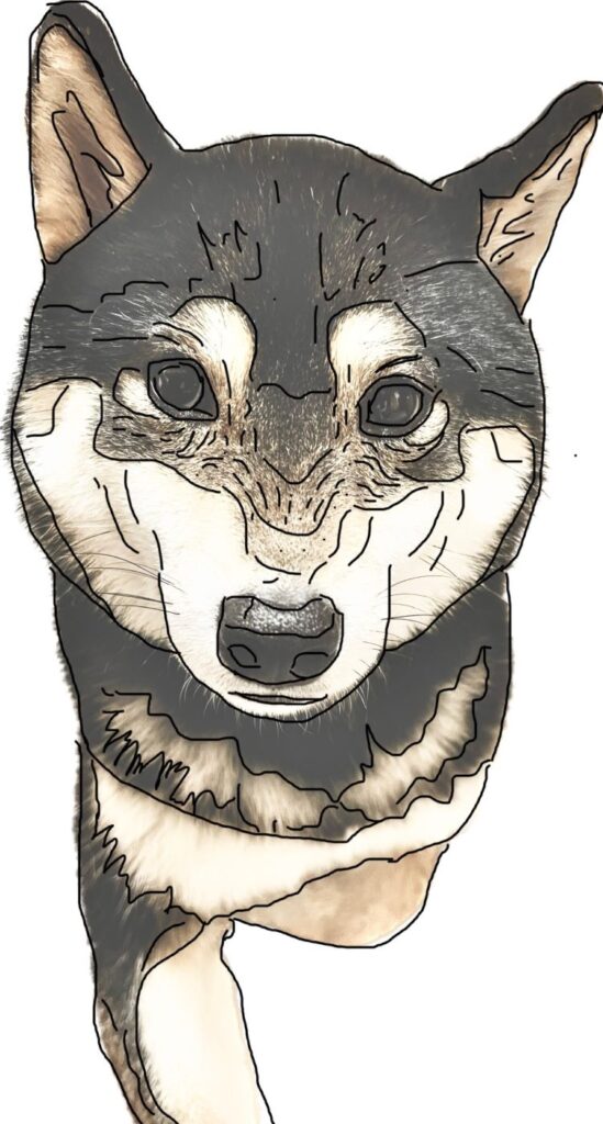 犬　いぬ　刺繍　図案