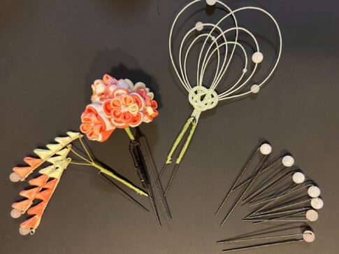 つまみ細工　七五三　髪飾り
